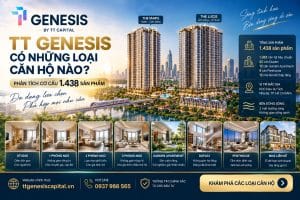 TT Genesis Có Những Loại Căn Hộ Nào? Cơ Cấu 1.438 Sản Phẩm