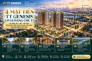 4 Mặt Tiền TT Genesis Có Gì Đáng Chú Ý? Phân Tích D1 30m Và N1 – N2 – N3 13m